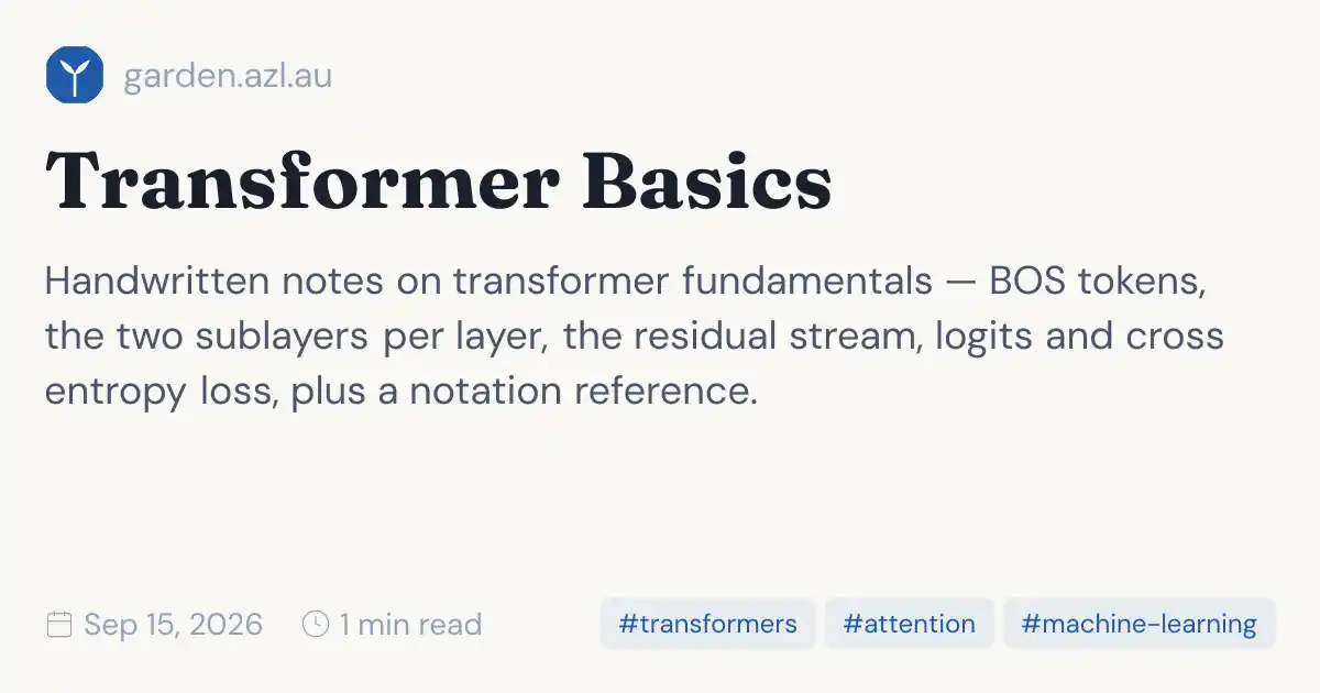 Transformer Basics